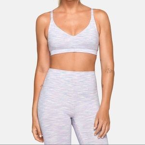 Outdoor voices freeform set in super bloom